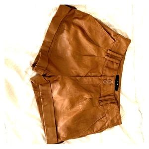 Forever 11 Faux Leather Shorts